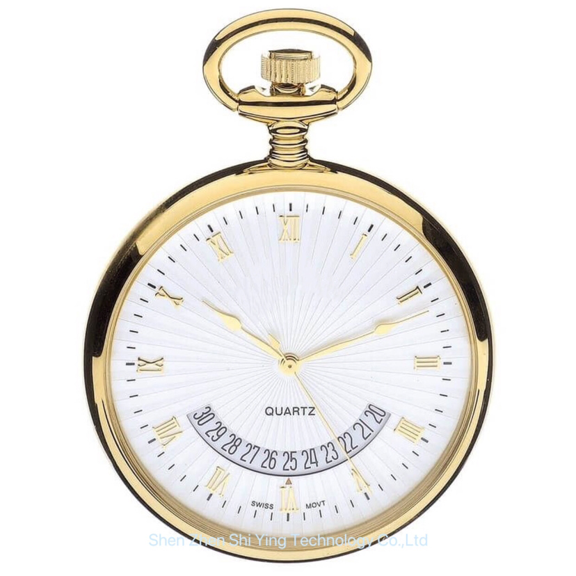 OEM Men's Quartz Pocket Watch with Arabic Numerals