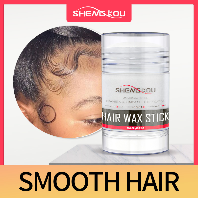 Custom Your Own Brand Hair Styling Pomade Vendor Private Label Ve Oil Wax Stick for Hair Egdes Finish