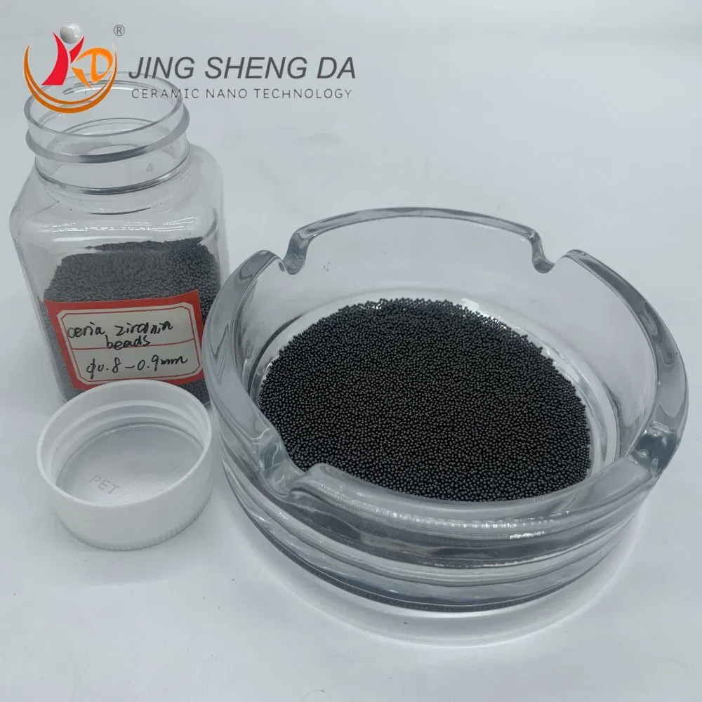 Multifunctional Black Cerium Stabilized Zirconia Ink Performance Zirconium Beads