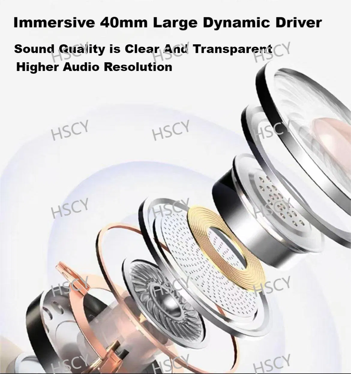 Rotatable Foldable Wireless Bluetooth Headphones Auriculares for E-Sport, Music and Calls with Noise Cancelling Feature