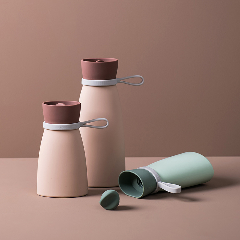 Water Injection Small Size Can Carry Cute Warm Belly Silicone Explosion-Proof Hand Hot Water Bag