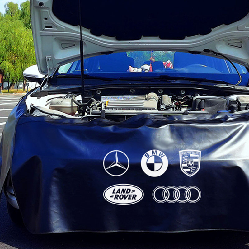 Custom Wholesale Magnetic PU Car Fender Cover for Maintenance Protection