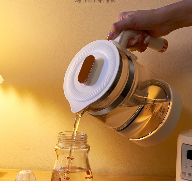 Household Constant Temperature Water Kettle, Baby Milk Mixing and Boiling Water Mixer, Insulation Milk Frother, Warm Milk Machine, Special for Warm Milk