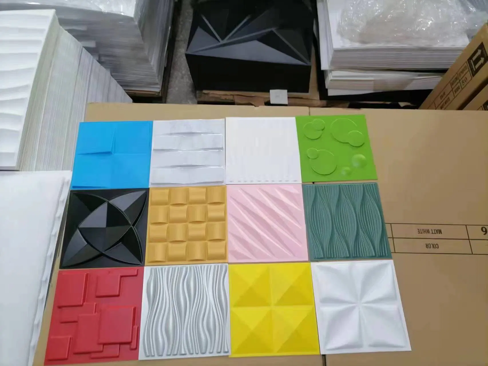 Best Selling White 3D Wall Panel Wallpaper Sticker PE Foam Wall Panel