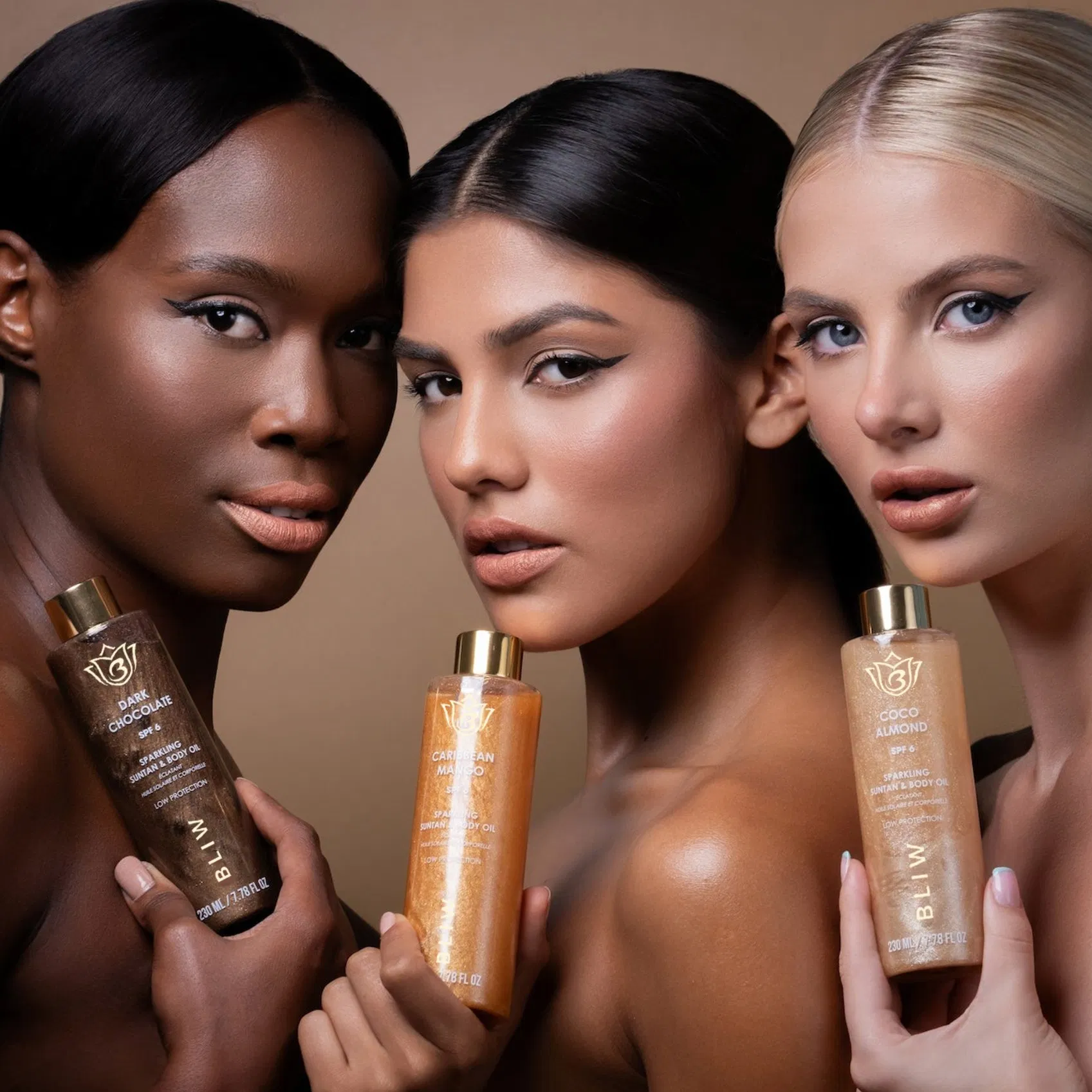 Beauty Cosmetics Skin Care Sparkling Suntan Body Oil Moisturize Body Glow Oil