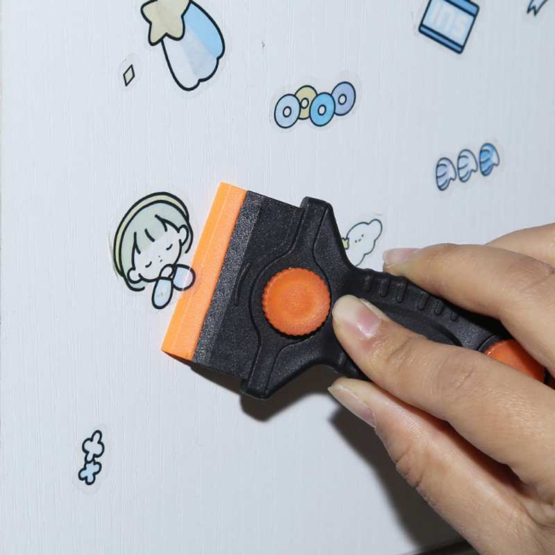 Hautine 110mm Plastic Razor Scraper with Metal and Plastic Blades