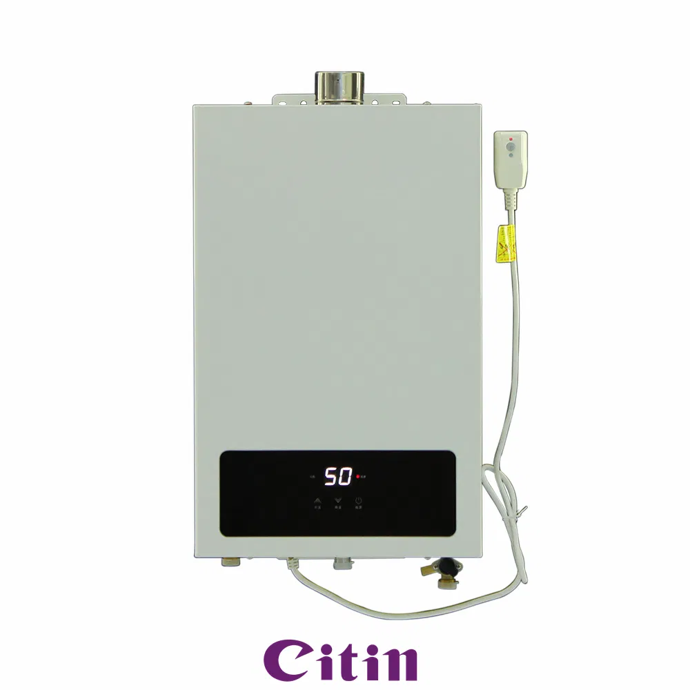 Industrial 24kw Gas Hot Water Heater Power Vent Technology