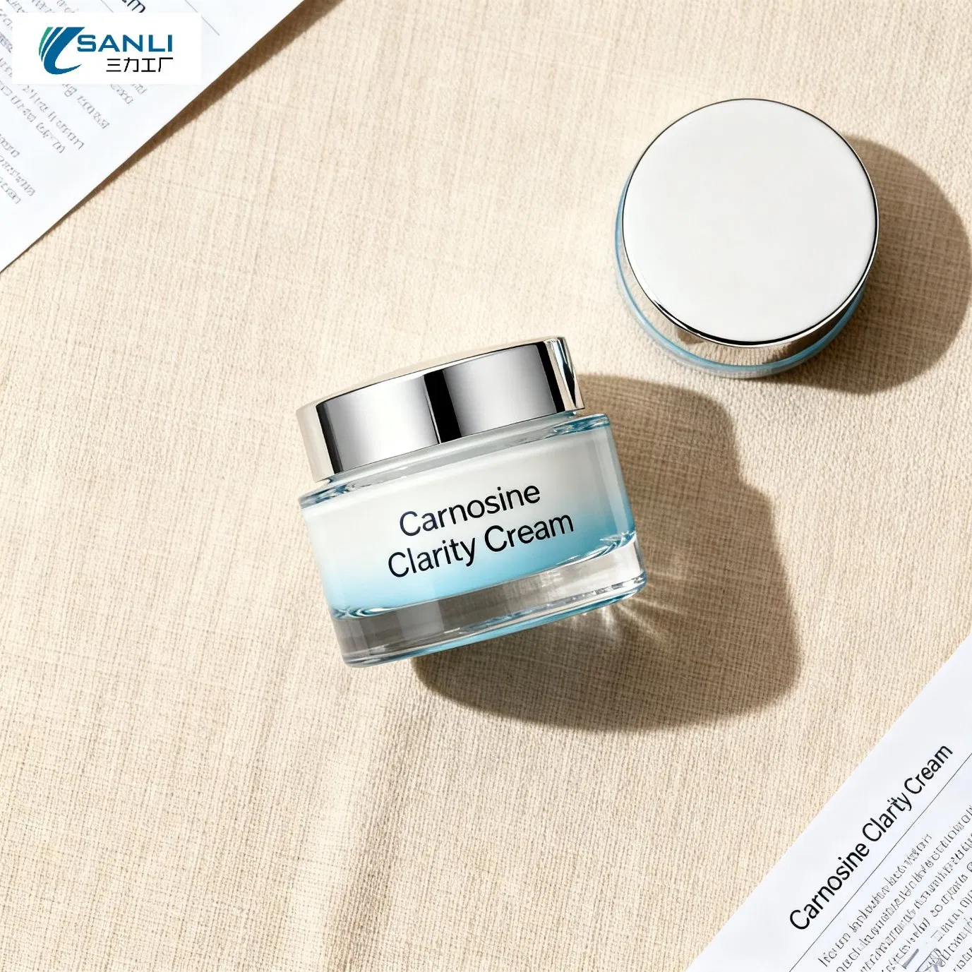 Clinical Whitening and Antioxidant Face Cream with Portulaca Oleracea Extract and Decarboxy Carnosine HCl for Anti-Glycation and Brightening Complexion