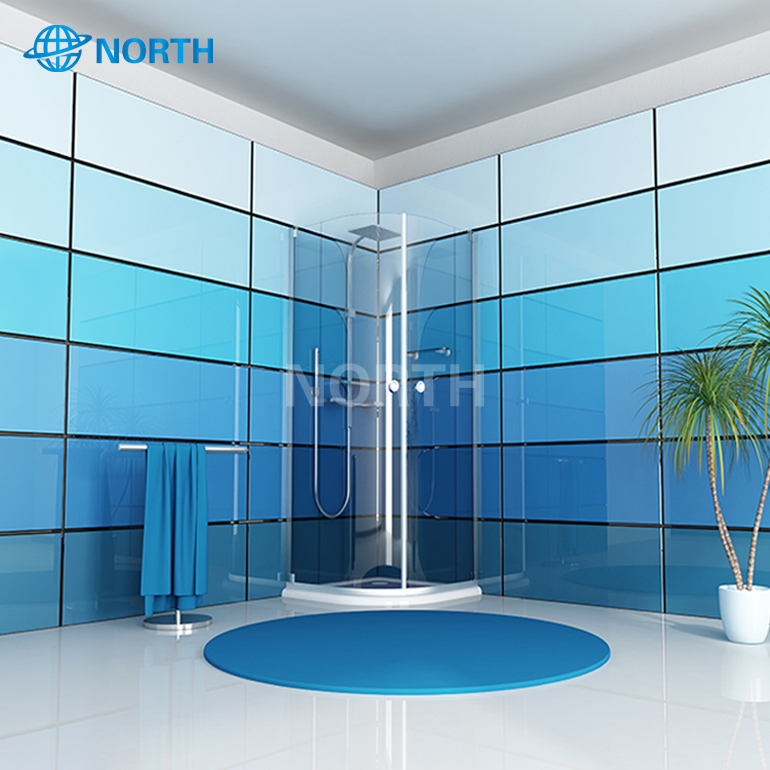 Ce, En Various Patterns Decorative Painted Tempered Printing Glass