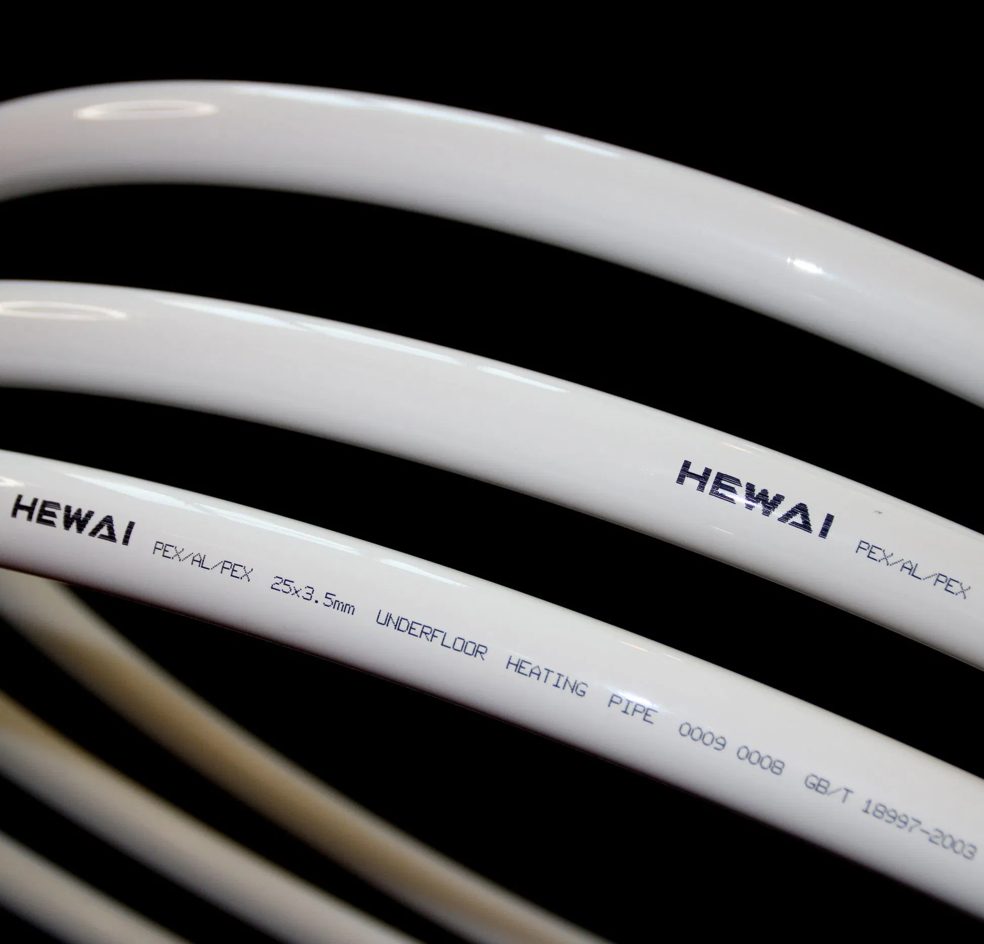 Hewai 16-32mm Reliable Pex-Al-Pex Pipe for Underfloor Heating System