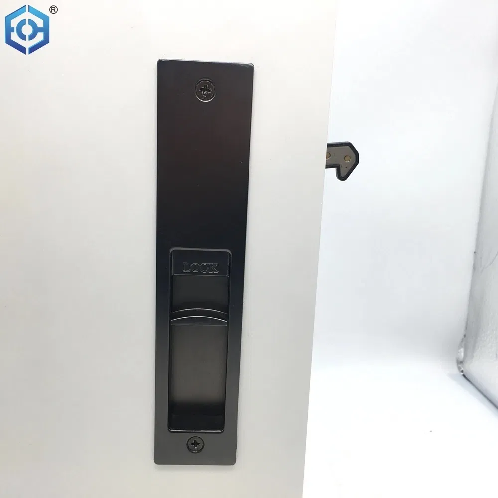 Security Door Interior Windows Aluminum Sliding Handle Lock