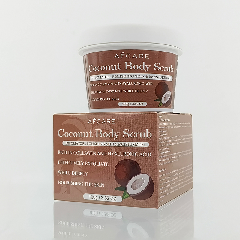 Body Scrub Cruelty-Free Exfoliator Smoothing and Coconut Body Scrub