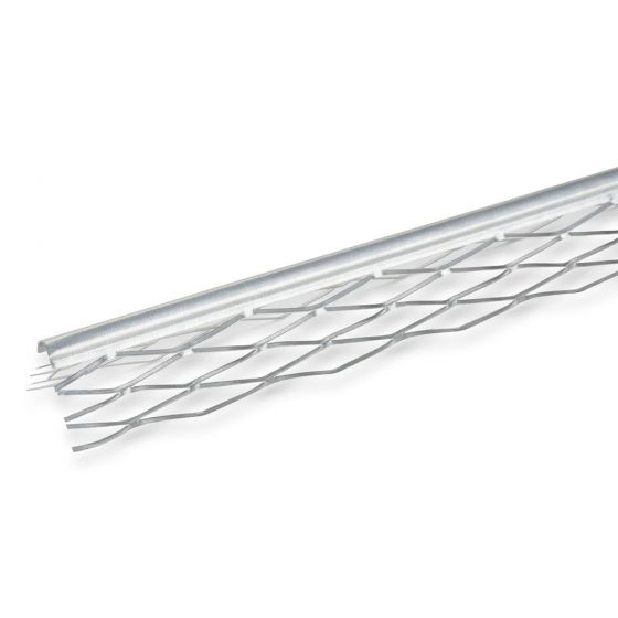 Zinc Corner Beads for Drywall and Ceilings Corner Beads 3.0 Mts - Alu Zinc