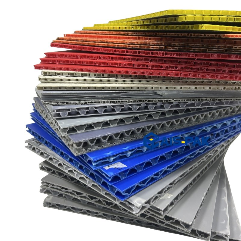 Flame-Retardant PP Bubble Guard Sheet Fireproof Plastic Honeycomb Board High Thermal Stability