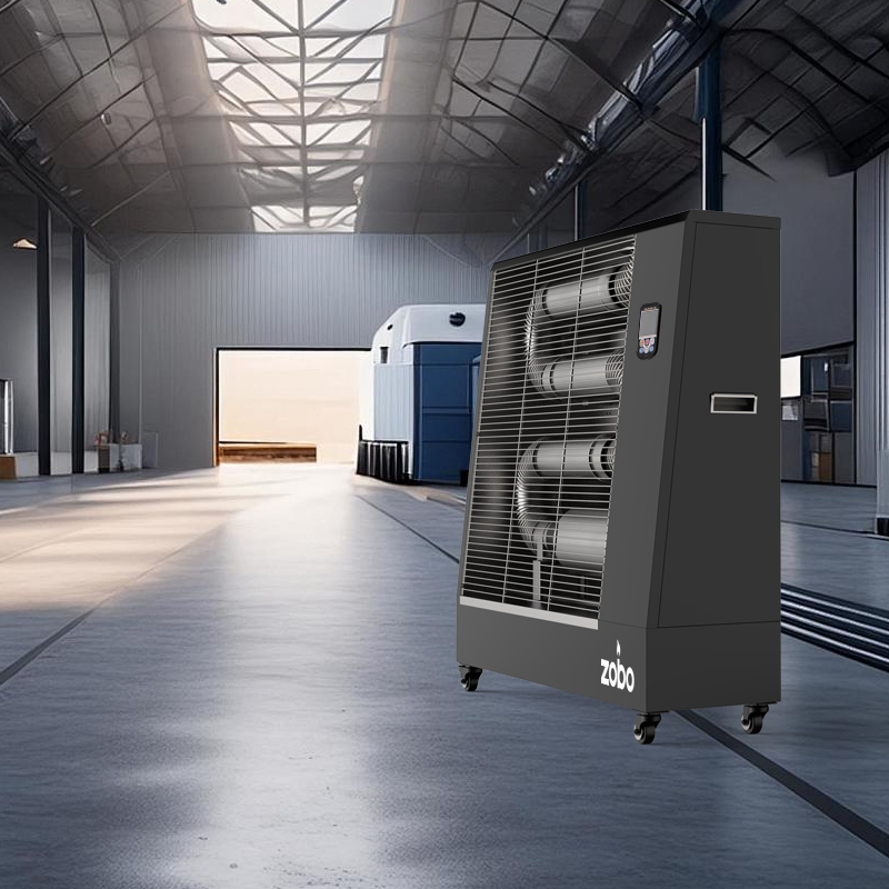 Stainless Steel Energy Efficient Pollution Free Indoor Diesel-Powered Infrared Heaters