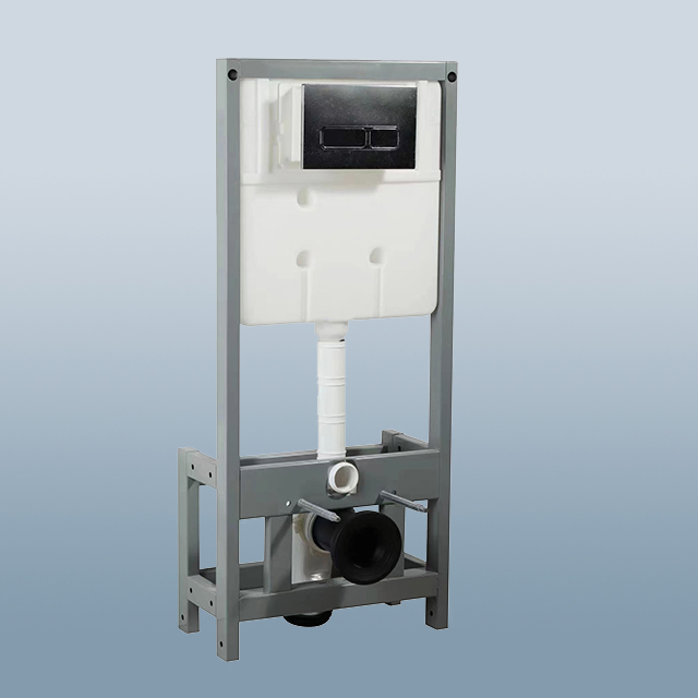 Sanitary Ware Flush Fitting Toilet White Color Dual Flush Cistern in Wall Concealed Cistern for Wall Hung Toilet