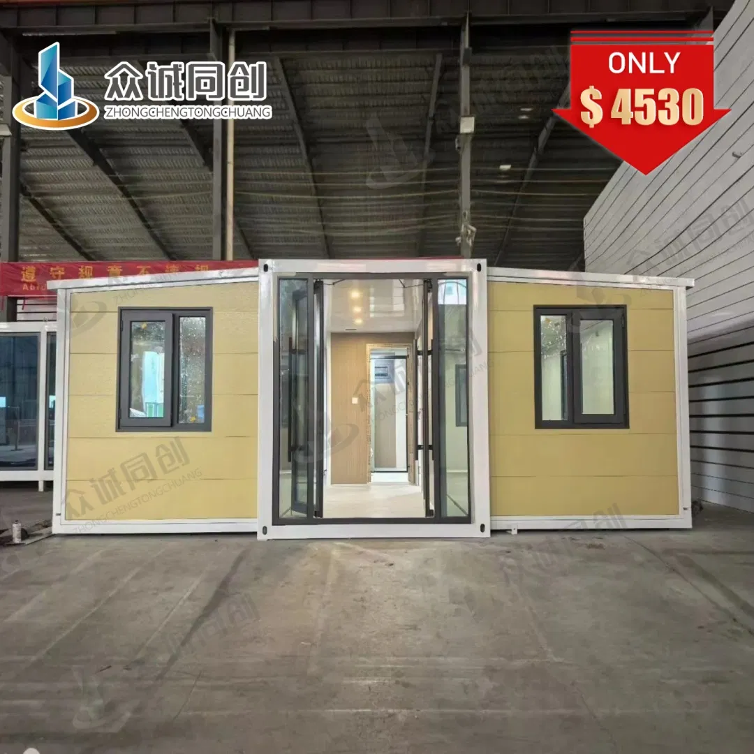 Windproof Anti Earthquake Hurricane Proof Folded Waterproof Mobile Home