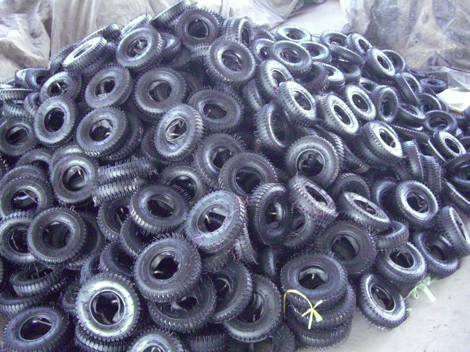 20"Flat Free Polyurethane PU Foam Filled Wheels PU Foam Solid Wheelbarrow Wheel