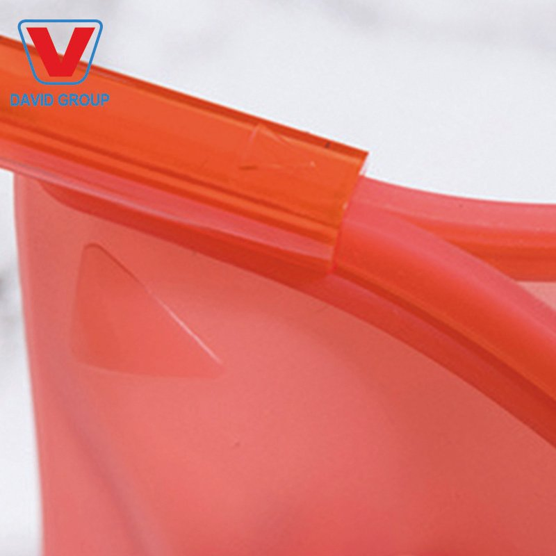 100% Silicon Zip Lock Reusable Food Storage Bag