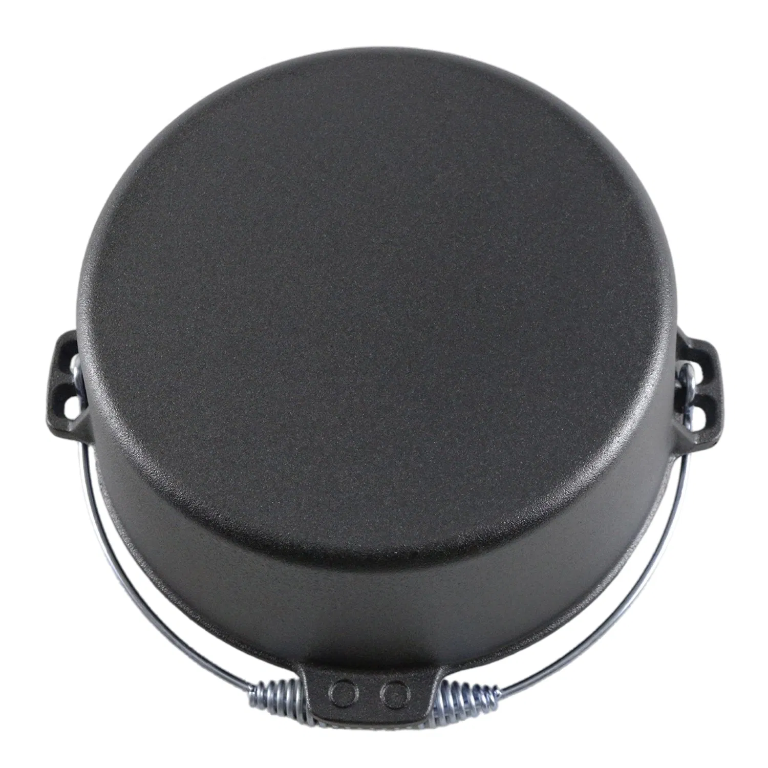 Чугунный голландский котелок для кемпинга с ручкой