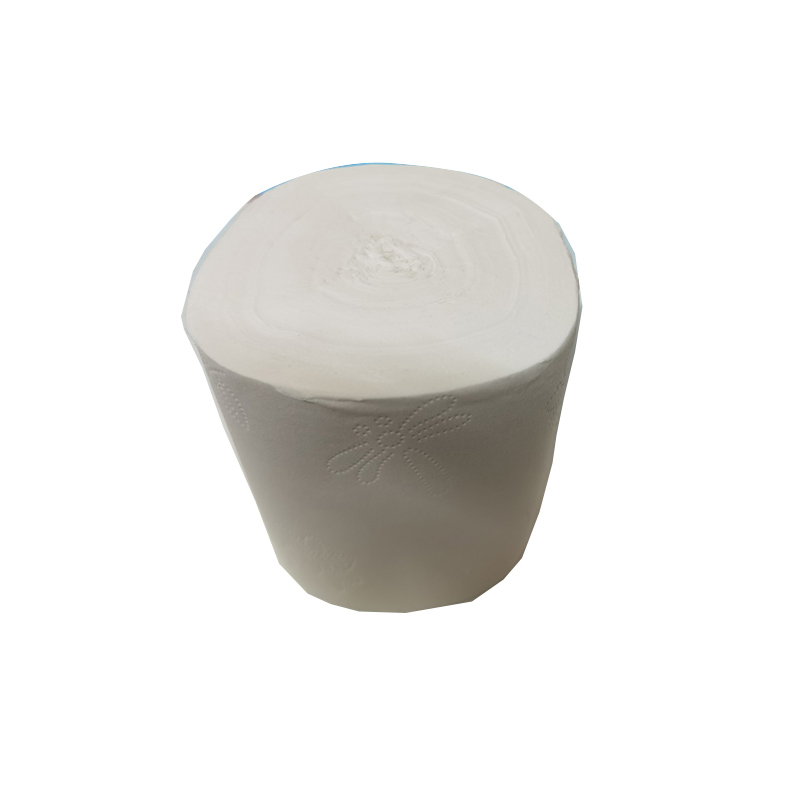 Single Pack Wholesale Wooden Pulp Standard Roll Toilet Paper