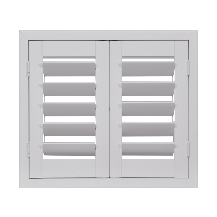 Customized Factory Outlet Plantation Shutters Painted Color Paulownia/Basswood/PVC Window Shutter