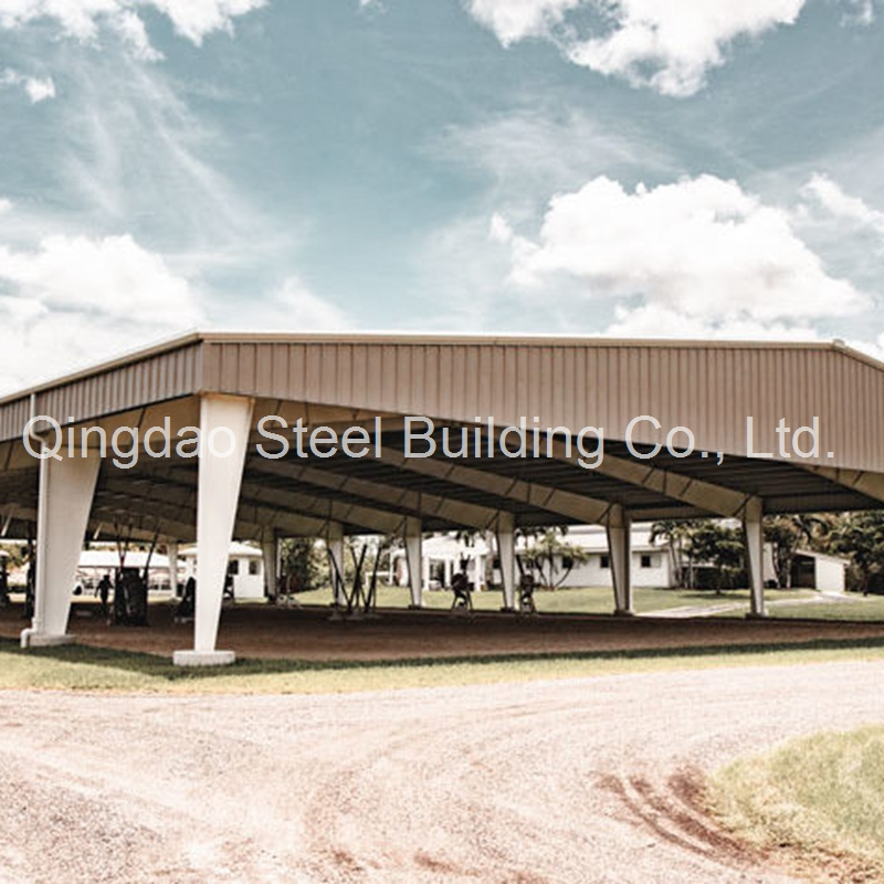 Easy Assemble Design Steel Structure Prefab Covered Horse Riding Arena Steel Building