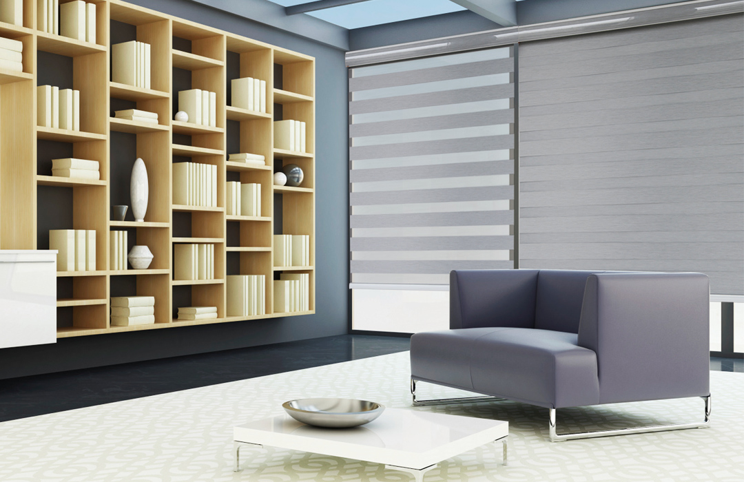 Plisse Automatic Honeycomb Cellular Blind Cordless Cellular Shades