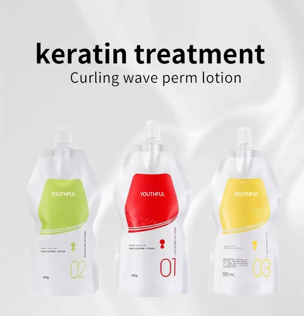 Hair Rebond Keratin Treatment Perm Protein Straighten Creme