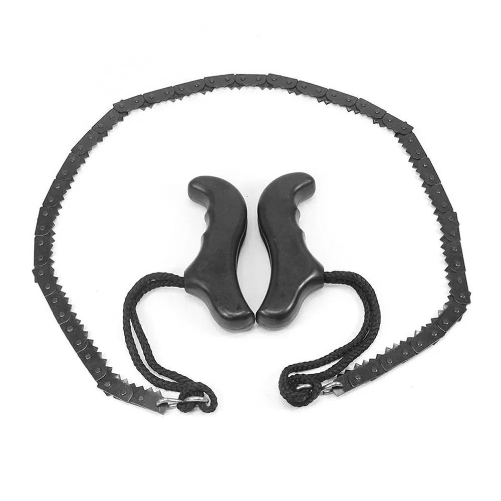 Survival Hand Chain Pocket Chain Saw Tool - 39.7 Inches Long Chain Saw Portable Folding Pocket Wyz13971