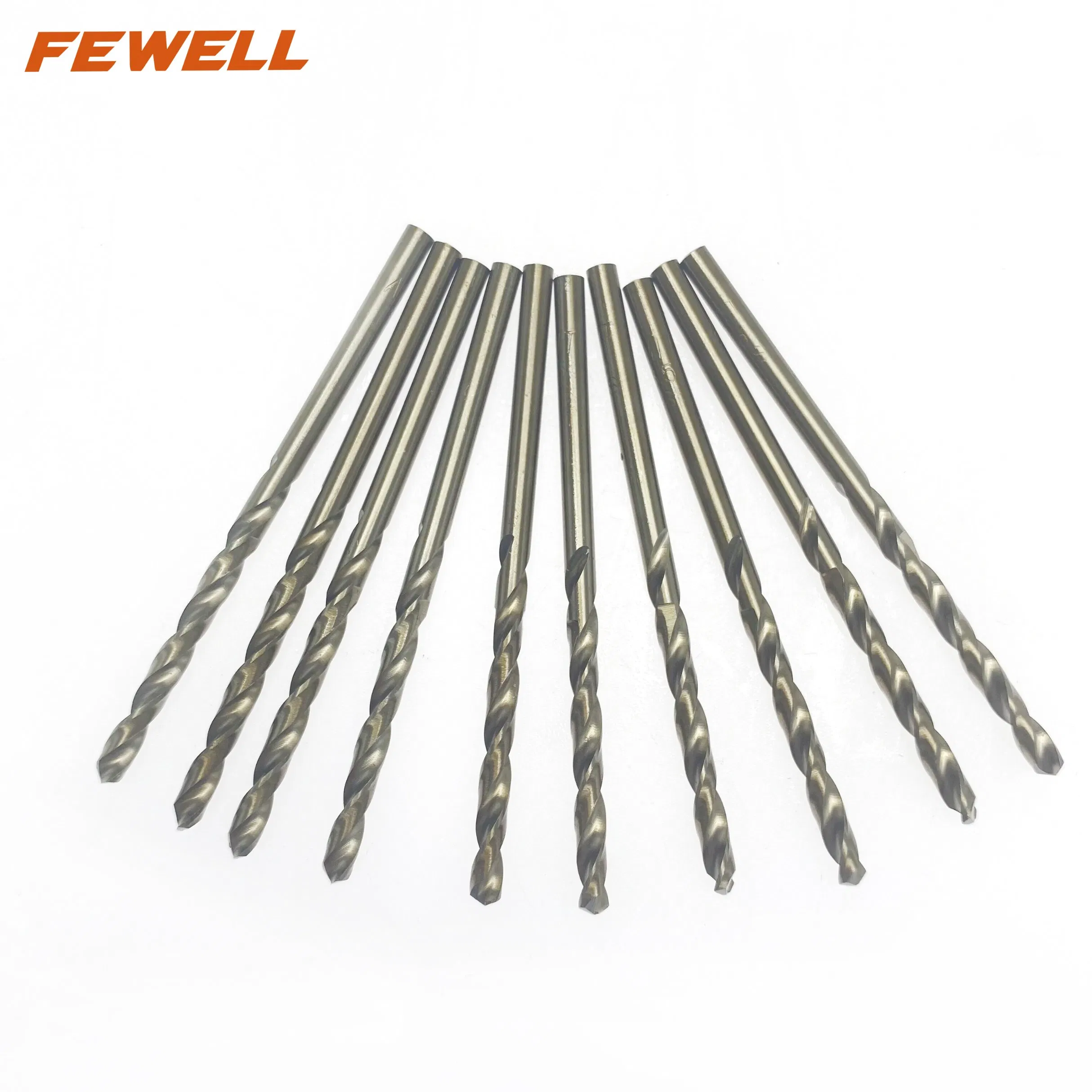 Tools Factory High Quality HSS M35 Twist Drill Bit Set Can Be Customized