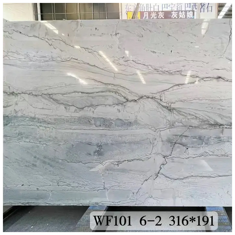 Brazilian Exotic Maldives Quartzite Polished Slabs for Countertops and Wall Tiles