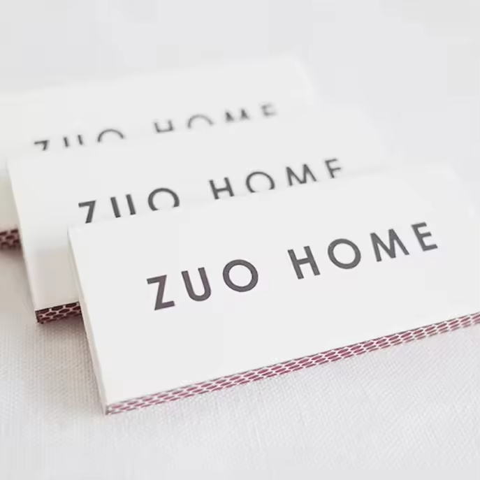 Custom Logo Art Paper Matchbox with Wooden Safety Matches Box