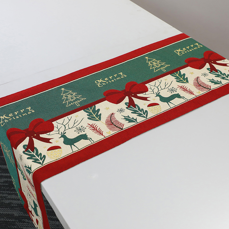 Wholesale Polyester Cotton Home Party Decoration Bed Cloth Table Runner