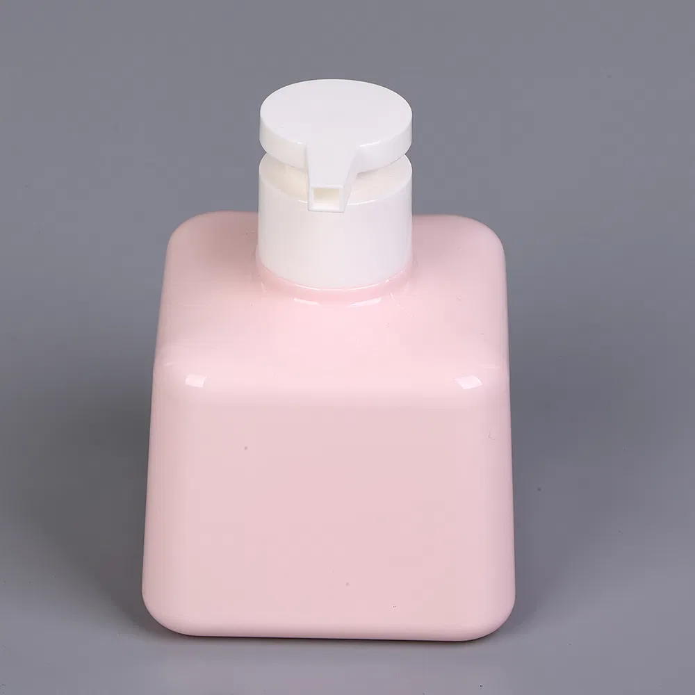 Colorful Plastic Bottle Round and Square Shape Shampoo Bottle