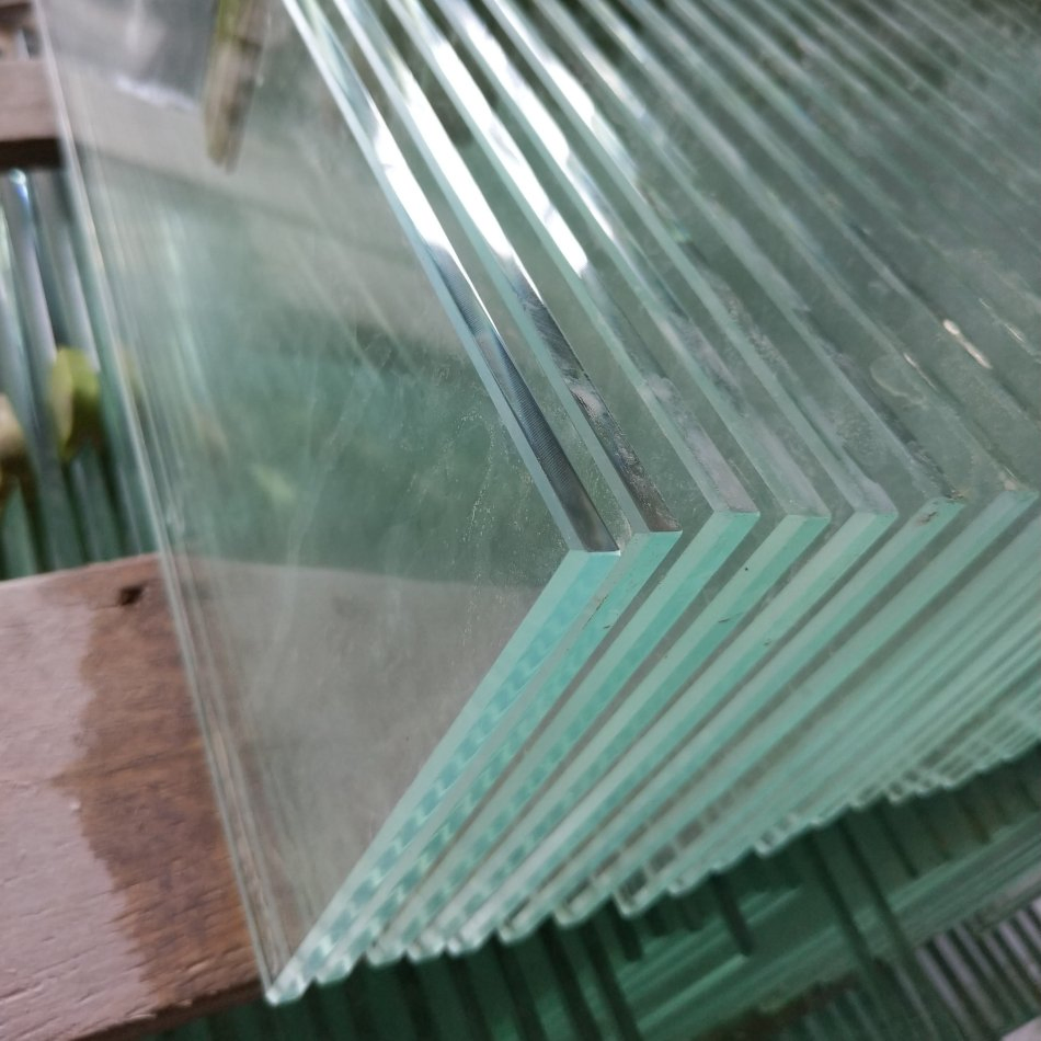 Bathroom 24 Inch Wall Mounted Polished Chrome Finish Tempered Glass Shelf