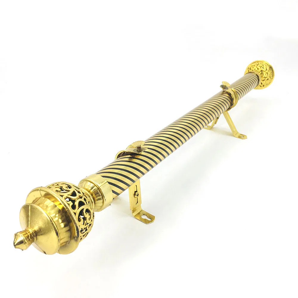 Industrial Black Curtain Rod 3 Meters Stainless Steel Curtain Rod