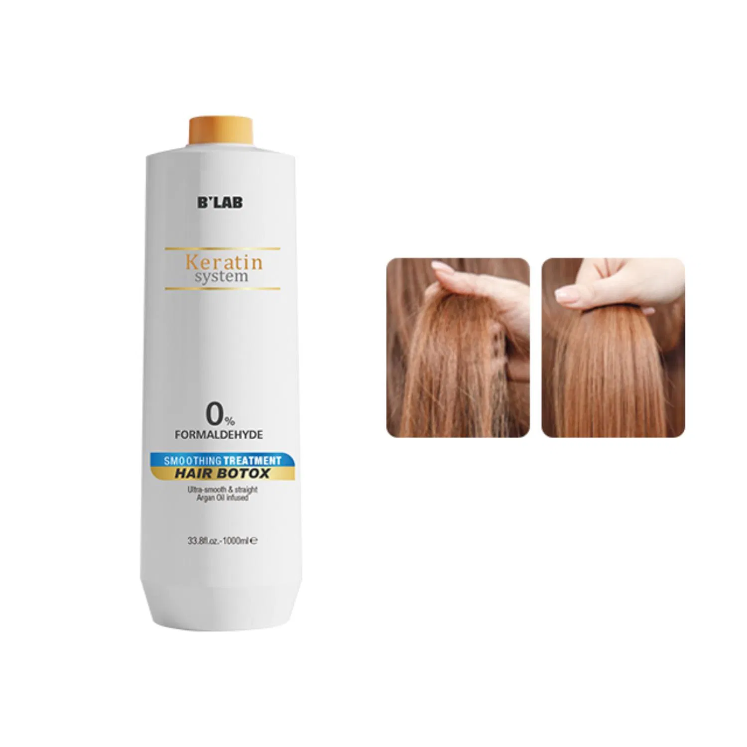 Keratin Hair Treatment Hair Permanent Straightening Cream Brazilian Keratin Smoothing
