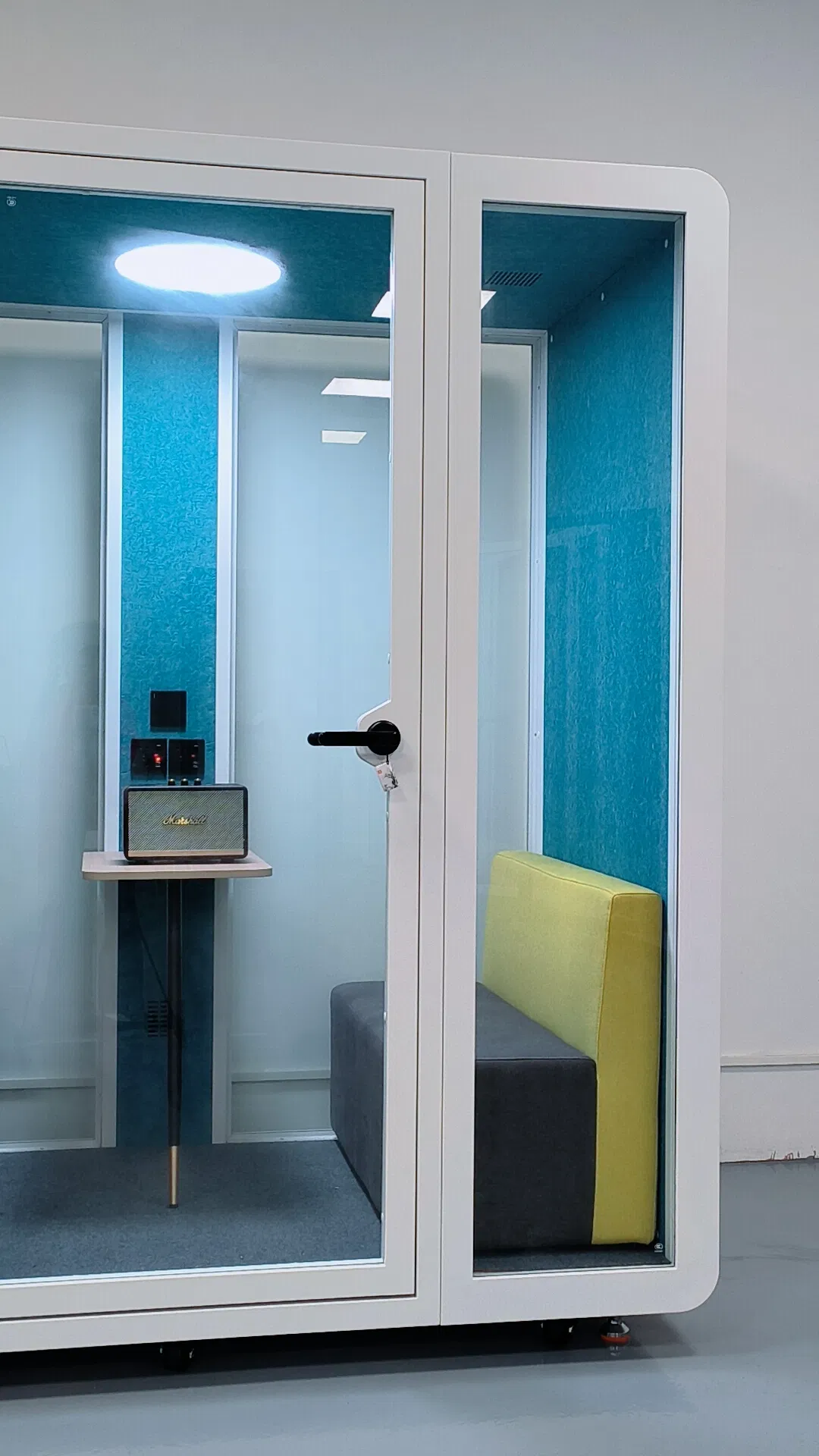 Premium Soundproof Booth for Home Office Use, Adjustable Design