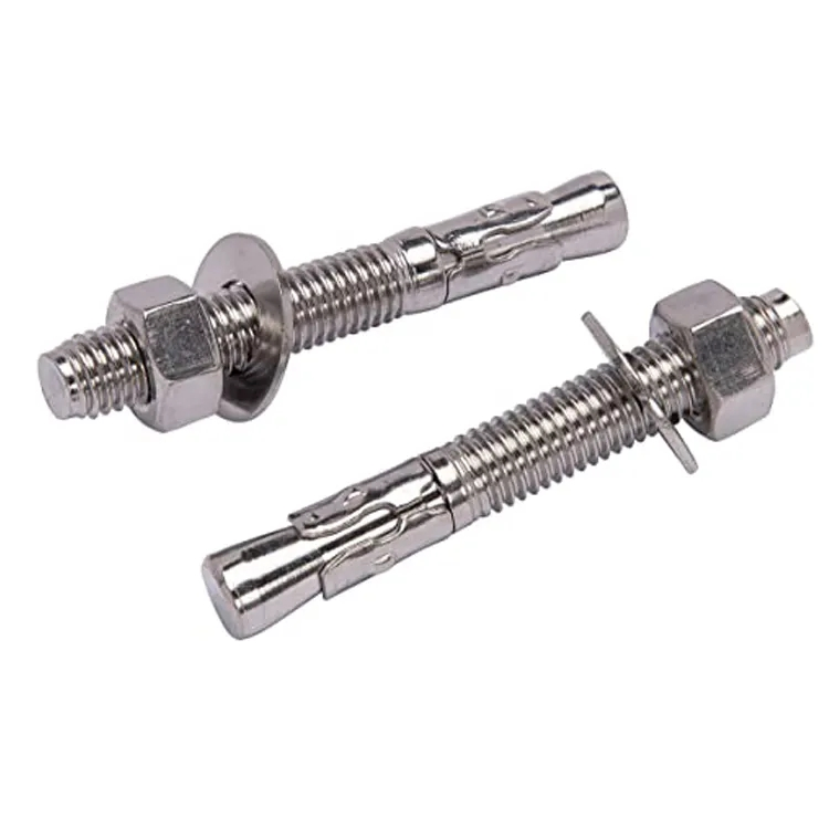 Анкерный болт клиновой оцинкованный стальной