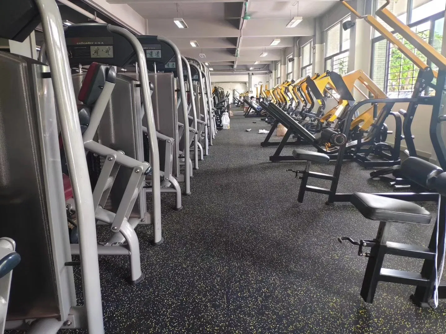Factory-Production EPDM&SBR Fitness Room Floor Gym Rubber Floor for Fitness Room