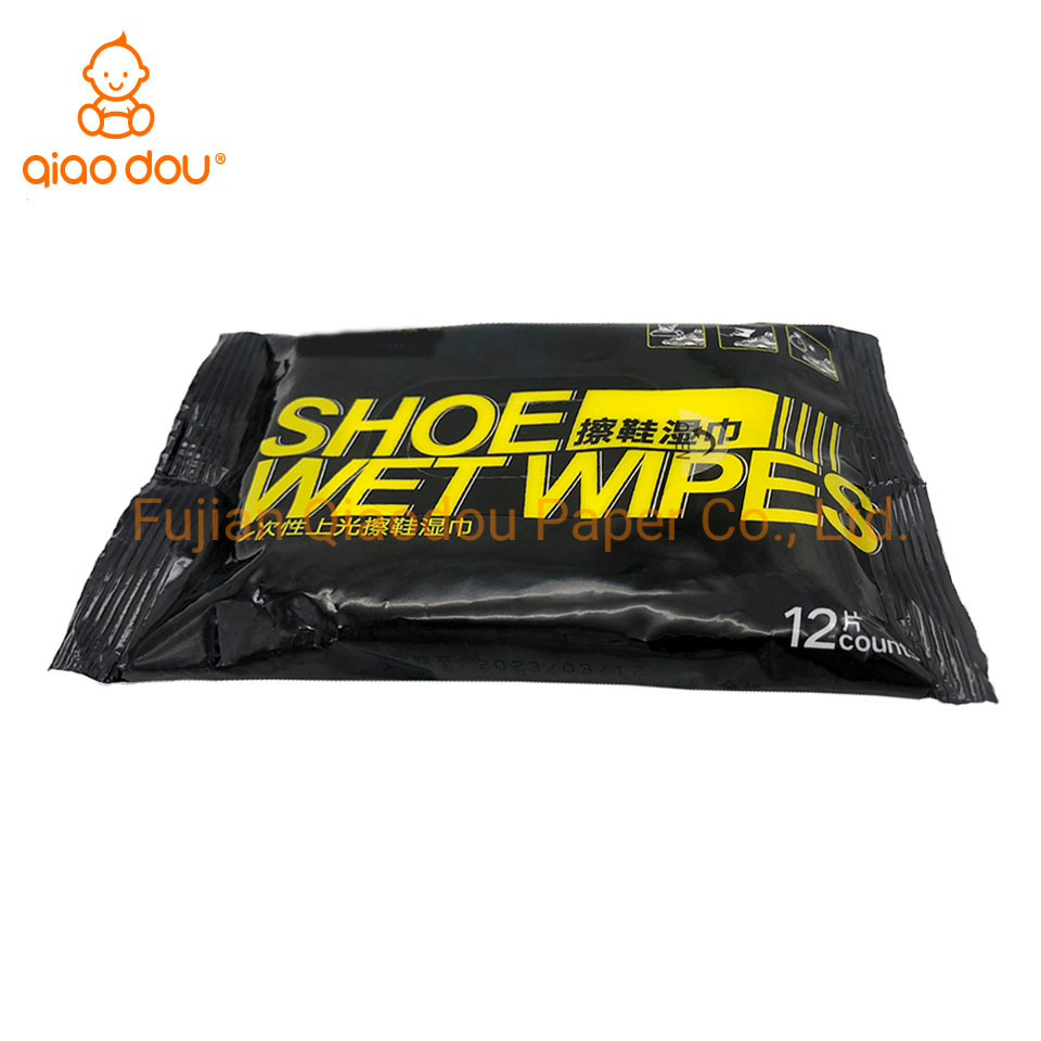 Direct Factory Supplier Disposable Quick Cleaning Wet Wipes for Shoe