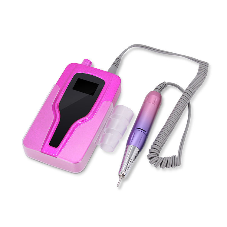 High Speed Rechargeable Pedicure Nail Drill Polisher for Home Nail Art
