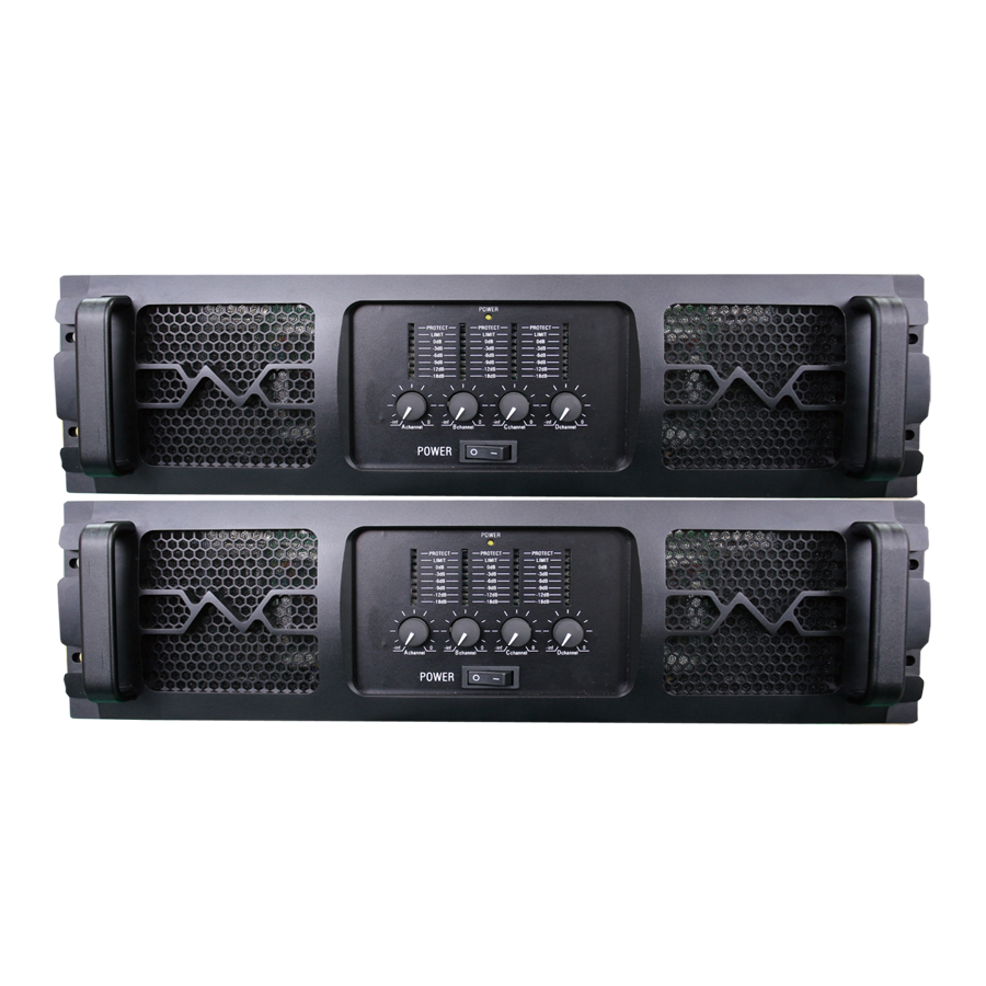 Xiy Ma4120 4 Channels 1200W*4 Digital Power Amplifier Professional for Disco
