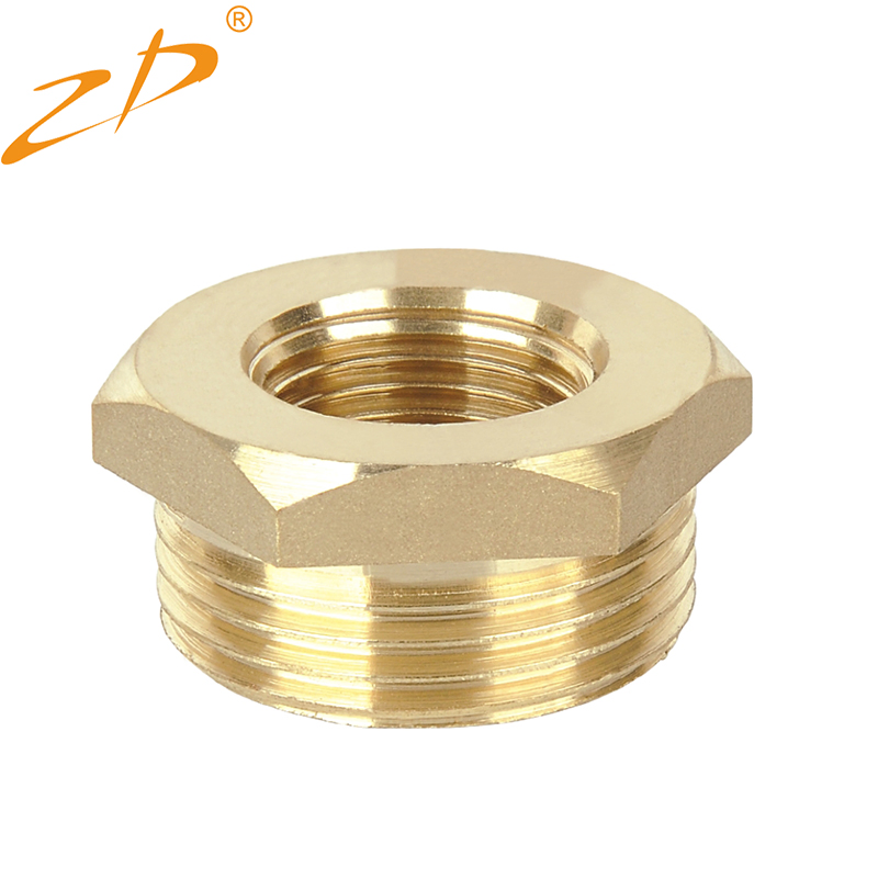 High Quality OEM/ODM Natural Brass Nickel Plated Chrom Plated Thread Screw Fitting Nipple