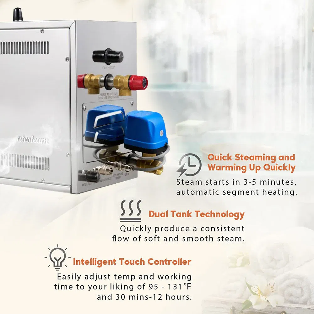 Парогенератор Diooist AT-C 9 кВт для сауны и SPA