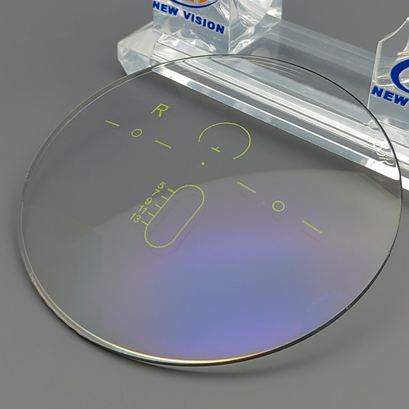 Premium 1.56 Professive Blue Cutting CSD Super Blue Anti-Glare Prescription Eyewear Lens