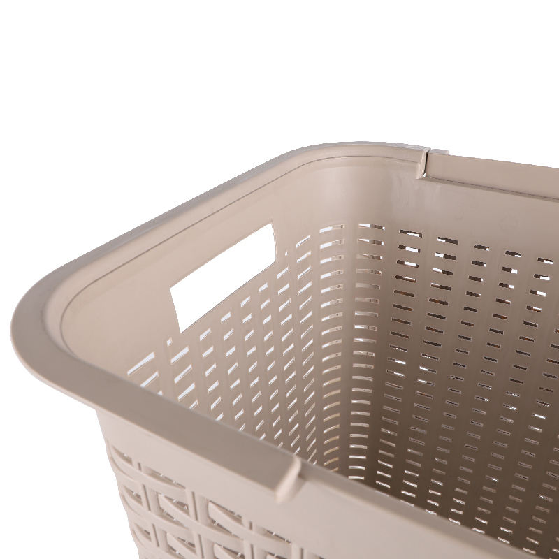 Hot Selling PP Dirty Clothes Organizer Plastic Laundry Basket with Handle