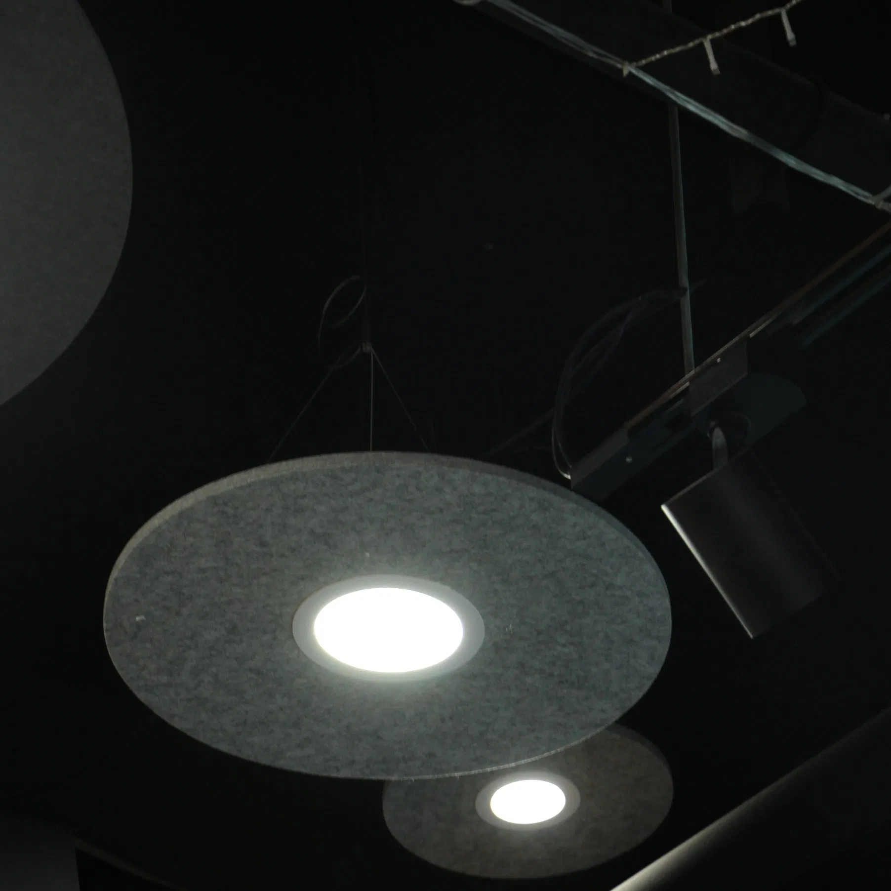 Eco-Frienly Cafe Bar Polyester Fiber Acoustic Lampshade