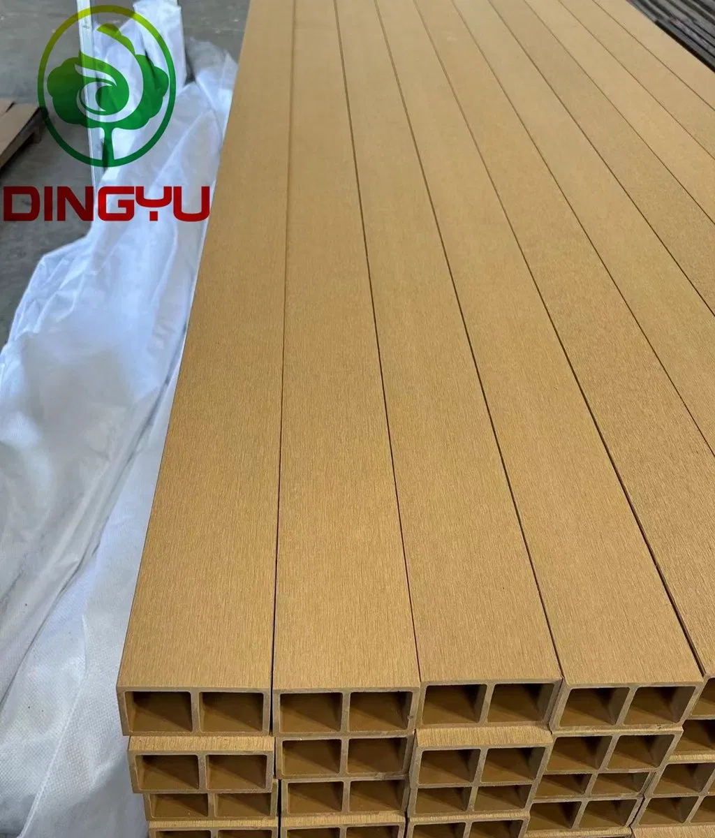 Waterproof Long Lasting Decorative Landscape Walkway WPC Wood Plastic Composite Railing